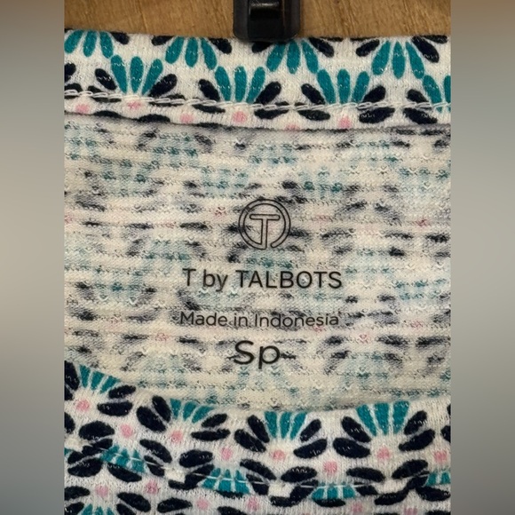 Talbots Turquoise Jacket and Houndstooth Sweater - Picture 5 of 8